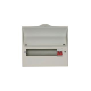 Wylex Metal Clad 100Amp Main Switch Consumer Unit 13 Module 11 Way