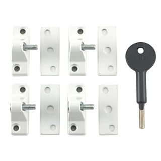 Yale® 8K118 Economy Window Lock White 4pk