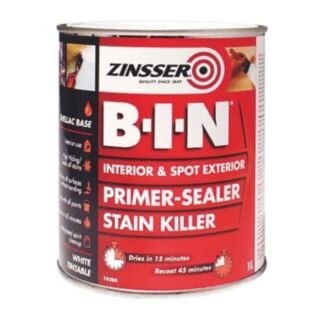 Zinsser B-I-N® Primer Sealer White 1ltr