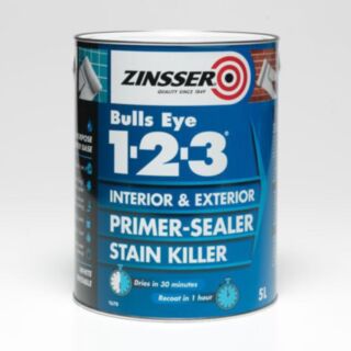 Zinsser Bullseye 1-2-3 Primer White 5ltr