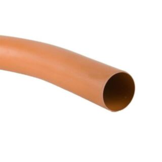 Underground 45° Long Radius Plain Ended Bend 110mm