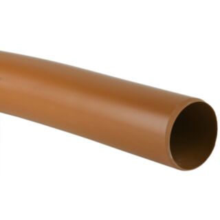Underground Pipe Plain Ended 110mm x 3mtr