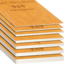 12.5mm Schluter Kerdi Tileable Waterproof Backerboard With Fleece Surface 625x2600mm