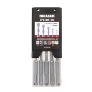 Reisser Speedster SDS Plus Hammer Drill Bit 5pce Set