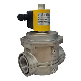 ALBION Automatic Solenoid Valve Coil BSP Aluminium Alloy 360mbar 1½ 230VAC (GAS)