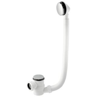 McAlpine Top Access Bath Trap with Removable Chrome Plated Clicker Waste