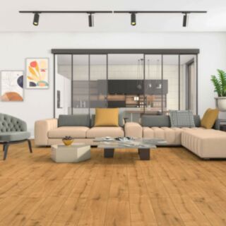 Laminate Flooring Farmhouse Oak AC4 8x197x1205mm 1.899m²