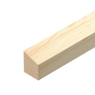 Cheshire Wedge Glass Bead Pine 12x15x2400mm