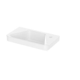 Saneux Hyde Right Handed Tap Hole Cloakroom Wash Basin 280x500mm