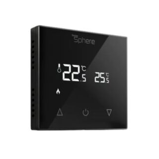 ThermoSphere Single Touch Programmable Controller With WIFI Connectivity Black