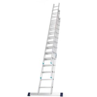 TB Davies EN131 TASKMASTER Professional Triple Extension Ladder Aluminium 3.50mtr To 8.95mtr