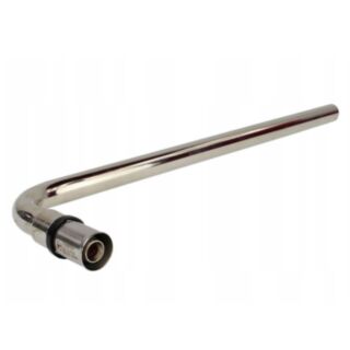 Tweetop Press Fit 90° Elbow With Copper Pipe Nickel Plated 16x15S 310mm