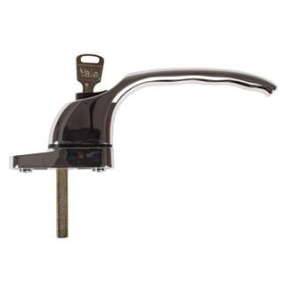 Yale® Inline Lockable Replacement PVCu Window Handle Polished Chrome
