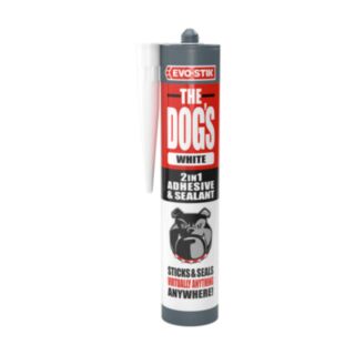 EVO-STIK The Dog's Hybrid Adhesive & Sealant White 290ml