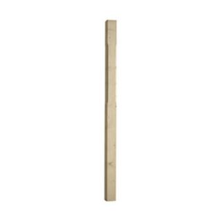 Cheshire Decking Stop Chamfered Newel Post Treated Pine 83x83x1500mm