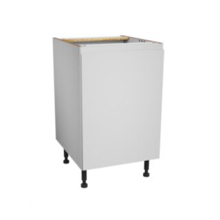 Gower Rapide+ Capri Kitchen Base Unit Handleless Gloss White 500x565x870mm