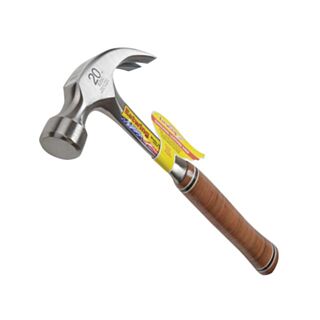 Estwing Curved Claw Hammer Leather Grip 20oz