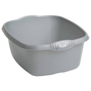 Wham Casa Rectangular Washing Up Bowl Silver 320x390mm