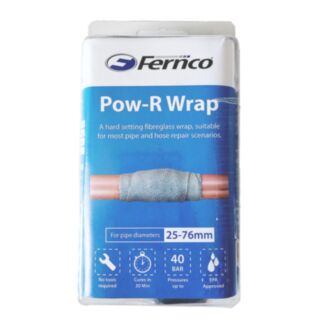 Fernco Pow-R Water Activated Fibreglass Wrap (For 25mm To 76mm Pipe) 76x3350mm