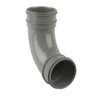 Solvent Weld Soil 92.5° Bend Double Socket PVCu Grey Olive 110mm