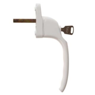 Yale® Inline Lockable Replacement PVCu Window Handle Lockable White