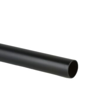 Solvent Weld Waste Pipe MuPVC Black 50mm x 3mtr