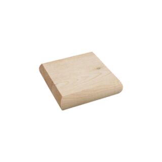 Cheshire Benchmark Low Profile Newel Cap Pine 47x125x125mm