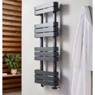 KARTELL K-RAD Tampa Designer Towel Rail Anthracite 500x1200mm