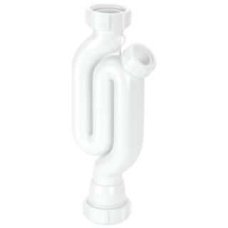 McAlpine Straight Through Trap With Cleaning Eye & Multifit Outlet 1¼