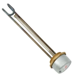 Backer Incoloy Immersion Heater With 11 Plug-In Thermostat 3Kw 1¾x 14