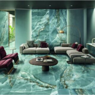 Onyx Wall & Floor Porcelain Matt Green 10x600x1200mm