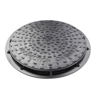450mm Round Manhole Cover & Frame A15 Polypropylene