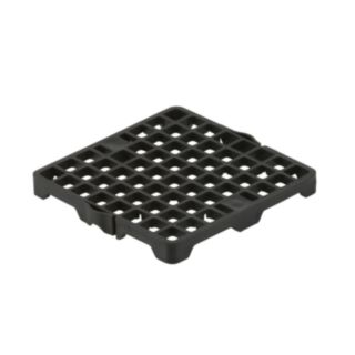 Underground Spare Square Plastic Grid Black 160mm