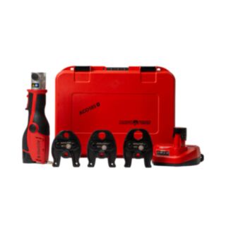 Novopress ACO103 Press M Cordless Pressing Tool 2 x 2.0Ah Lithium Ion Battery With Jaws, Charger & Case M15, M22 & M28mm