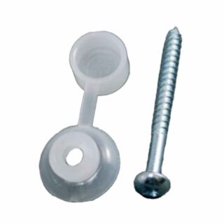 All Bees Roofing Screw Cap & Washer 4.0x50mm 10pk
