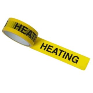 Regin Heating Identification Tape 38mm x 33mtr