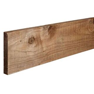 22x150mm Timber Gravel Board Treated Brown