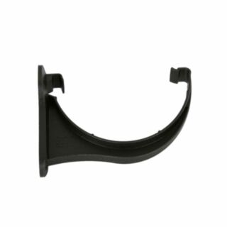 Half Round Deepstyle Gutter Fascia Bracket Black 170mm