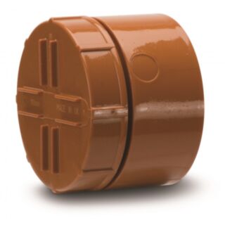 Underground Screwed Access Cap Socket Tail 110mm