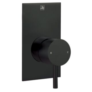 JTP Vos Single Lever Manual Shower Valve Matt Black
