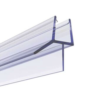 Bath Screen Seal 8-10mm 1 Metre Long 12mm Rubber