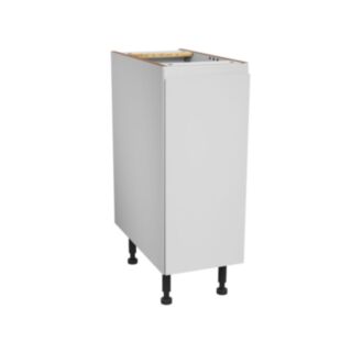 Gower Rapide+ Capri Kitchen Base Unit Handleless Gloss White 300x565x870mm