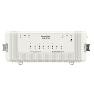 Heatmiser V2 8 Zone Wireless Wiring Centre 230V