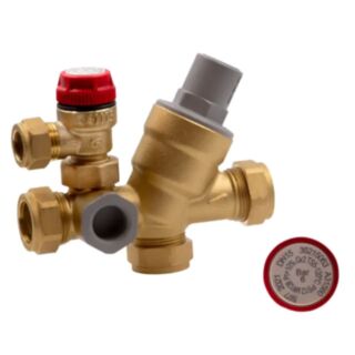 Intatec Inlet Control Group Valve Unvented 22mm