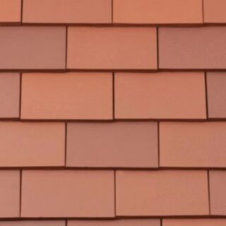 Redland Rosemary Eave Roof Tile Clay 80 Red 165x200mm