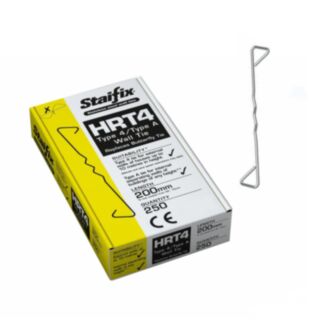 Ancon Staifix HRT4 Light Duty Wall Tie 200mm 250pk