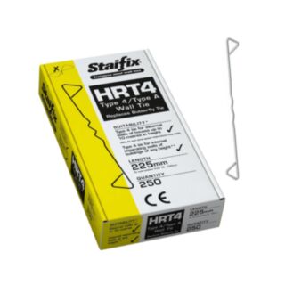 Ancon Staifix HRT4 Light Duty Wall Tie 225mm 250pk