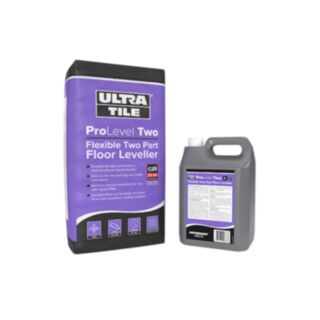 UltraTile ProLevel Two: Flexible Two Part Floor Leveller 20kg & 4ltr