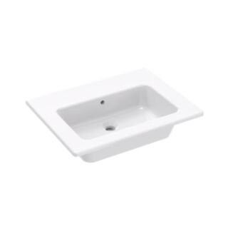 Saneux Uni No Tap Hole Wash Basin 466x617mm
