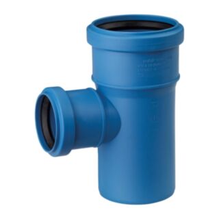 valsir Triplus Acoustic dB12 Pipe Reducing Branch 87° 110mm To 50mm